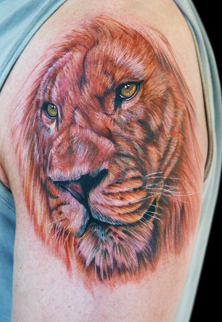 Tattoos - lion